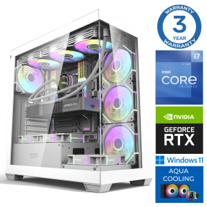INTOP AQUA i7-14700F 64GB DDR5 1TB SSD M.2 NVME+2TB RTX5070Ti 16GB
 WIN11