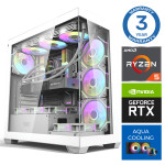 INTOP AQUA Ryzen 5 7600X 64GB DDR5 1TB SSD M.2 NVME+2TB RTX5060Ti 16GB no-OS