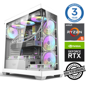 INTOP Ryzen 5 7500F 64GB DDR5 1TB SSD M.2 NVME+2TB RTX5070Ti 16GB
 no-OS