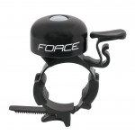 Velosipēda zvans Force melns 9942