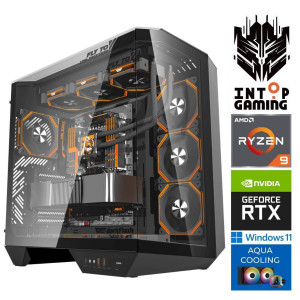 INTOP AQUA Ryzen 9 9900x 64GB DDR5 1TB SSD M.2 NVME RTX5080 16GB WIN11 INTOP AQUA Ryzen 9 9900x 64GB DDR5 1TB SSD M.2 NVME RTX5080 16GB WIN11