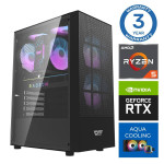 INTOP AQUA Ryzen 5 7600X 32GB DDR5 500SSD M.2 NVME RTX3060 12GB no-OS