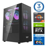 INTOP AQUA Ryzen 5 7600X 32GB DDR5 500SSD M.2 NVME RTX3060 12GB WIN11