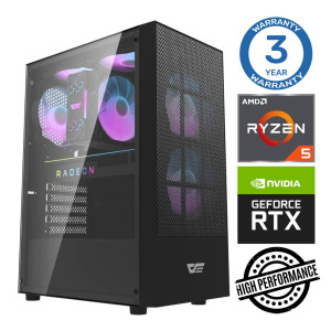 INTOP Ryzen 5 5600X 32GB 500SSD M.2 NVME+2TB RTX4060 8GB no-OS