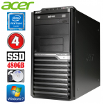 Acer Veriton M4610G MT G630 4GB 480GB+2TB DVD WIN7Pro