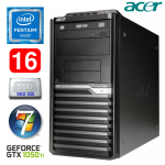 Acer Veriton M4610G MT G630 16GB 960SSD GTX1050Ti 4GB DVD WIN7Pro