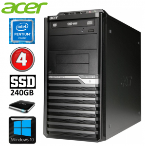 Acer Veriton M4610G MT G630 4GB 240GB+1TB DVD WIN10