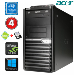 Acer Veriton M4610G MT G630 4GB 120SSD+500GB GT710 2GB DVD WIN10