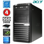 Acer Veriton M4610G MT G630 4GB 240SSD+1TB GT710 2GB DVD WIN10