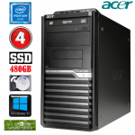 Acer Veriton M4610G MT G630 4GB 480SSD+2TB GT1030 2GB DVD WIN10