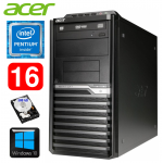Acer Veriton M4610G MT G630 16GB 500GB DVD WIN10