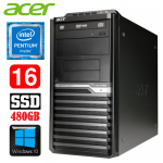 Acer Veriton M4610G MT G630 16GB 480SSD DVD WIN10