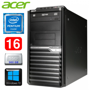 Acer Veriton M4610G MT G630 16GB 960SSD DVD WIN10
