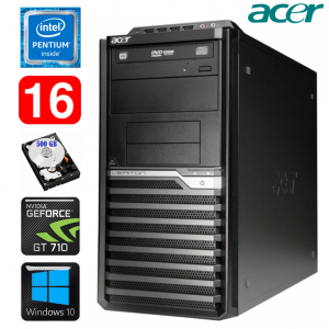Acer Veriton M4610G MT G630 16GB 500GB GT710 2GB DVD WIN10