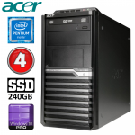 Acer Veriton M4610G MT G630 4GB 240SSD DVD WIN10Pro