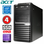 Acer Veriton M4610G MT G630 4GB 480SSD DVD WIN10Pro