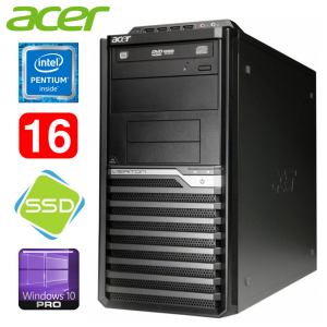 Acer Veriton M4610G MT G630 16GB 120SSD DVD WIN10Pro
