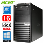 Acer Veriton M4610G MT G630 16GB 480SSD DVD WIN10Pro