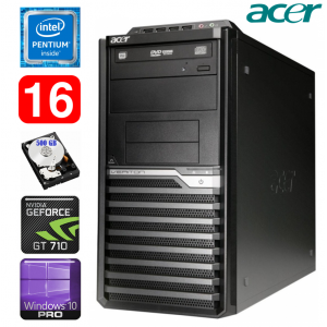 Acer Veriton M4610G MT G630 16GB 500GB GT710 2GB DVD WIN10Pro