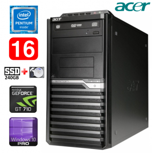 Acer Veriton M4610G MT G630 16GB 240SSD+1TB GT710 2GB DVD WIN10Pro