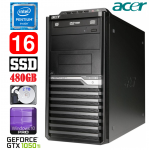 Acer Veriton M4610G MT G630 16GB 480SSD+2TB GTX1050Ti 4GB DVD WIN10Pro