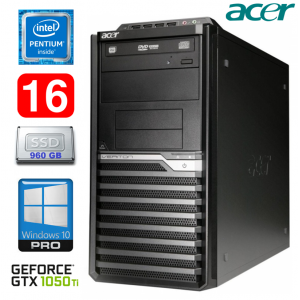 Acer Veriton M4610G MT G630 16GB 960SSD GTX1050Ti 4GB DVD WIN10Pro