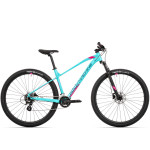 Kalnu velosipēds Rock Machine 29 Catherine 10-29 gaiši zils/rozā (S)