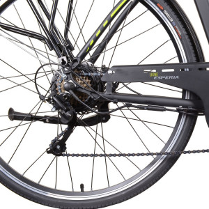 Elektriskais velosipēds ESPERIA 28 Lione (22E250) melns/zaļš matēts (21)