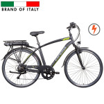 ESPERIA 28" LIONE E250 E-BIKE ALU 36V 13AH MATT BLACK/GREEN