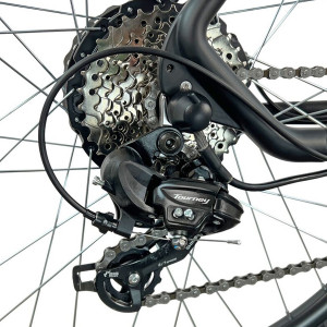 Elektriskais velosipēds ESPERIA 27.5 Xenon (22E960) melns/dzeltens matēts (18)
