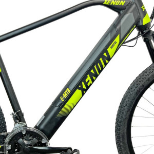 Elektriskais velosipēds ESPERIA 27.5 Xenon (22E960) melns/dzeltens matēts (18)