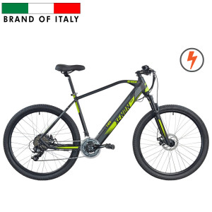 Elektriskais velosipēds ESPERIA 27.5 Xenon (22E960) melns/dzeltens matēts (18)