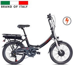 Elektriskais velosipēds Esperia 20 Folding Ecobike (231000) melns