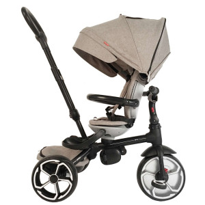 Bērnu velosipēds QPlay Tricycle Prime 4 in 1 (814) pelēks