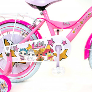Bērnu velosipēds VOLARE 16 Lol Surprise (81635) rozā