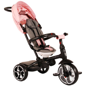 Bērnu velosipēds QPlay Tricycle Prime 4 in 1 (943) rozā