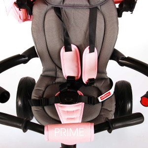 Bērnu velosipēds QPlay Tricycle Prime 4 in 1 (943) rozā