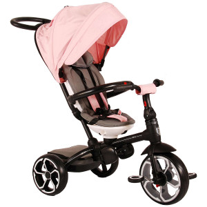 Bērnu velosipēds QPlay Tricycle Prime 4 in 1 (943) rozā