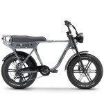 Elektriskais velosipēds APE RYDER 20 A10 pelēks