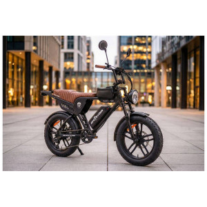 Elektriskais velosipēds APE RYDER Genon Ultra Black