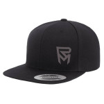 Cepure Rock Machine Snapback, melna