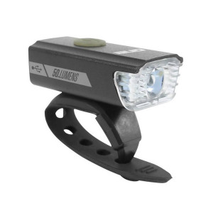 Priekšējais lukturis Rock Machine F.Light 20 USB Black/Grey