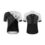 Velo krekls Rock Machine Race Jersey SS, balta/melna, M