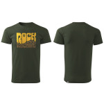 T-krekls Rock Machine Wave, zaļa, XXL