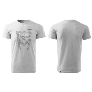 T-krekls Rock Machine Kiki Havlicka, pelēka, XL
