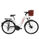 Pilsētas velosipēds Bisan 28 CTX6300 (PR10010317) balts/sarkans (18)