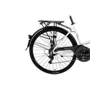 Pilsētas velosipēds Bisan 28 CTX6300 (PR10010317) balts/sarkans (18)