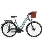 Pilsētas velosipēds Bisan 28 CTX6300 (PR10010317) pelēks/rozā (18)