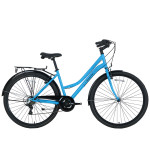 Pilsētas velosipēds Bisan 28 Smile zils/melns (17)