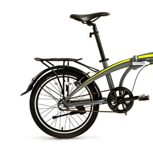 Saliekamais velosipēds Bisan 20 FX3500 NX3 (PR10010408) pelēks/dzeltens